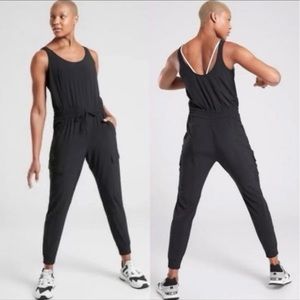 Athleta black unbound jumpsuit